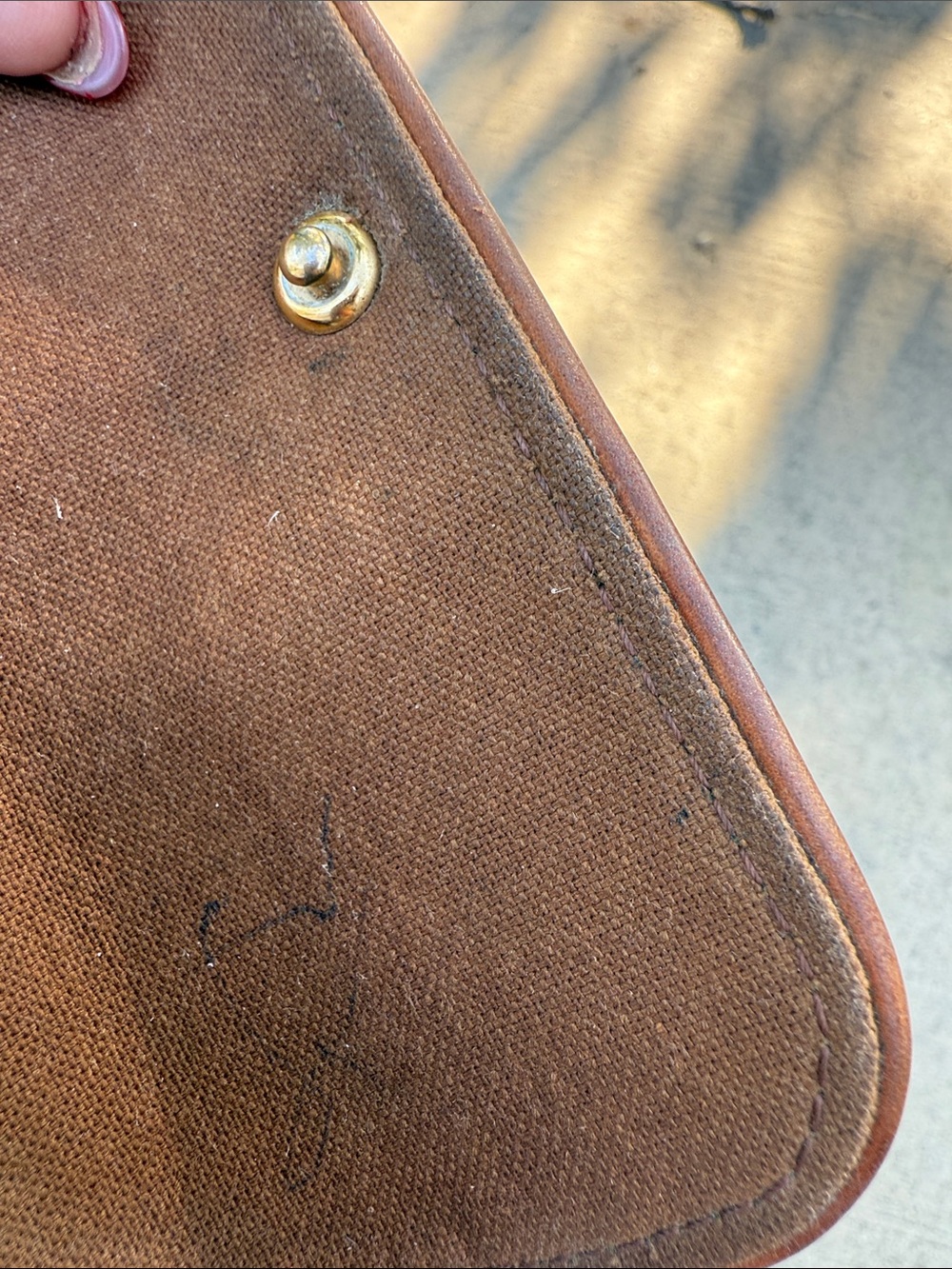 Authentic Vintage Louis Vuitton Monogram Pochette Florentine - Picture 6 of 7